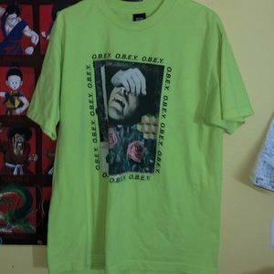 green obey shirt